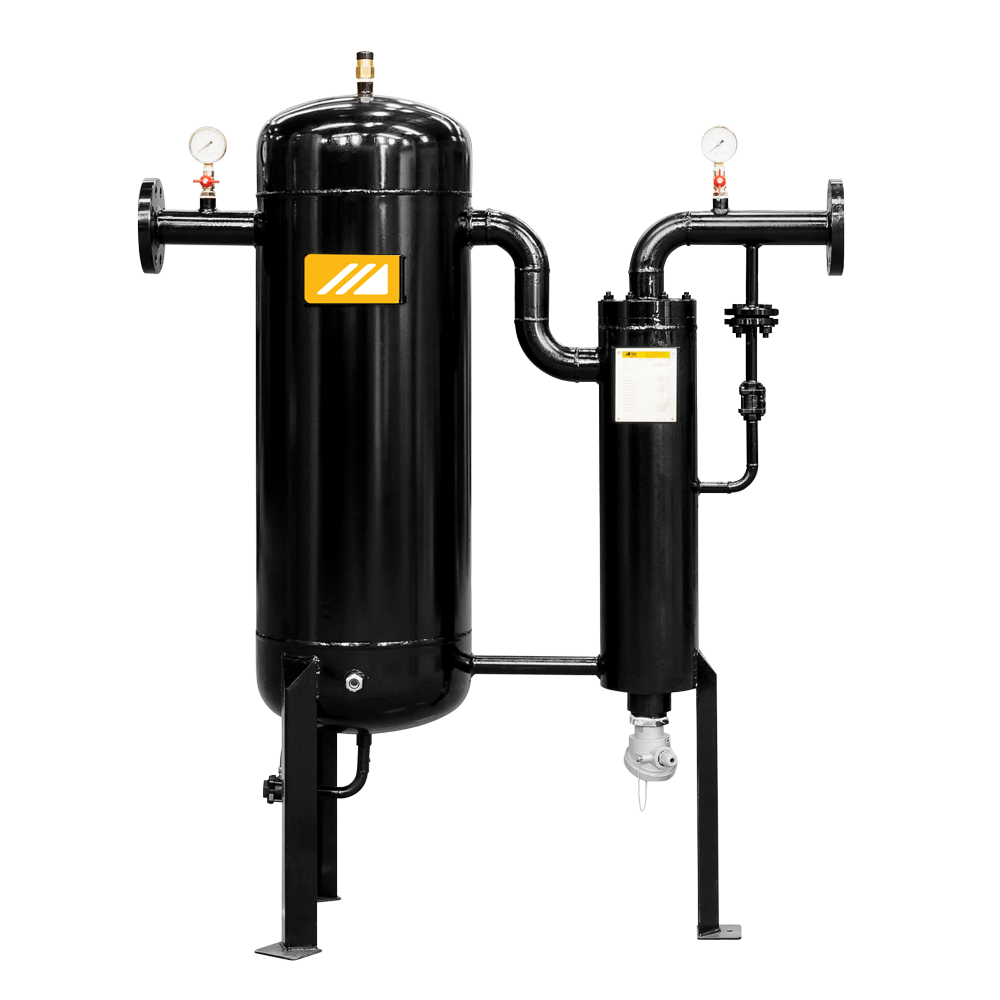 Filtro Separador e Bloqueador de Líquido Eletromecânico